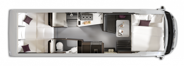 Adria Supersonic 890 LL - (36233) Floorplan