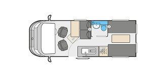 Swift Carrera 144 Auto - (54874) Floorplan