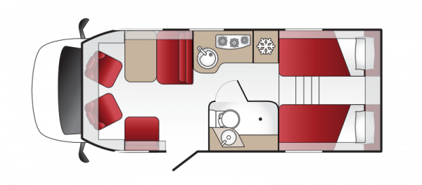 Coachman Travel Master Sportivo 565 - NEW Floorplan